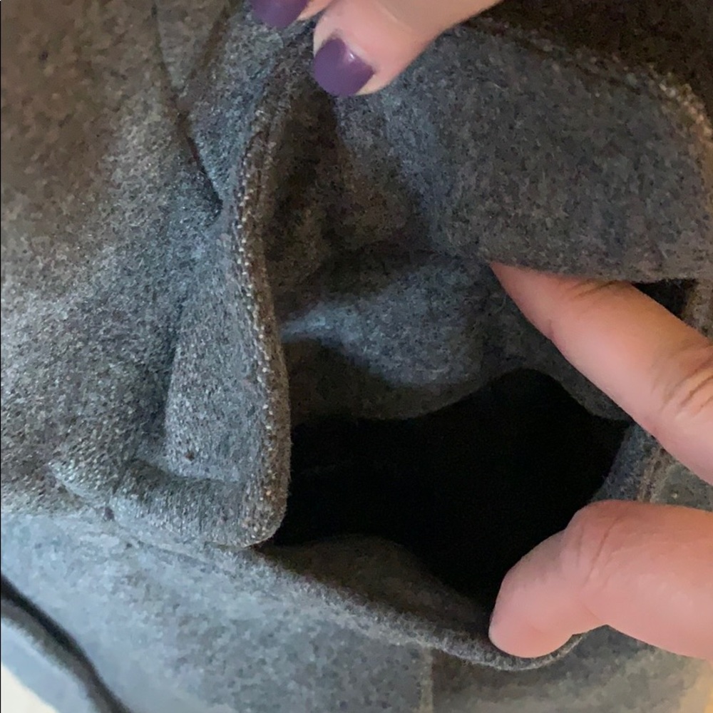 Grey wool coat - Picture 5 of 5
